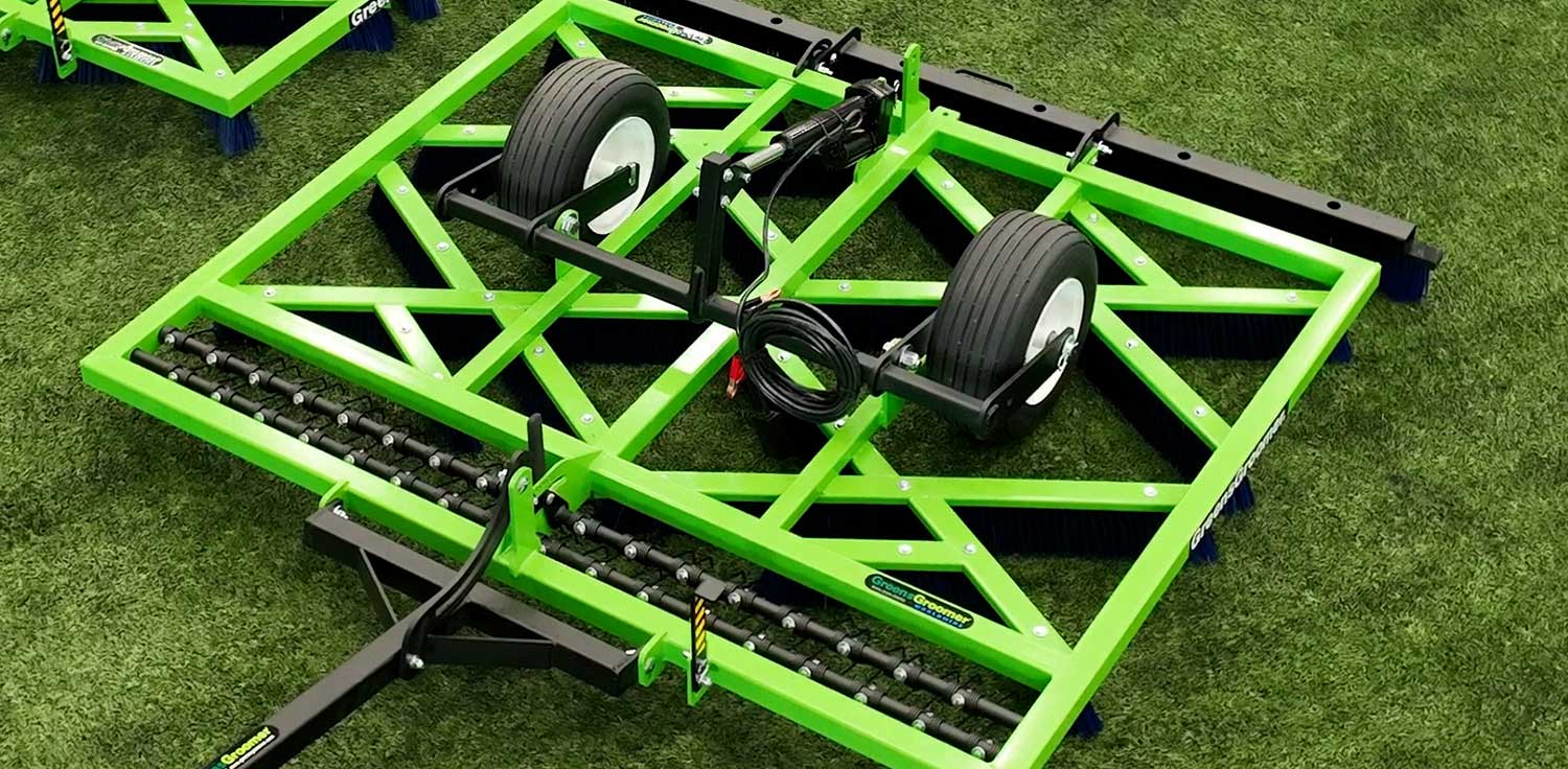 Integrated Synthetic Sports Turf Groomer